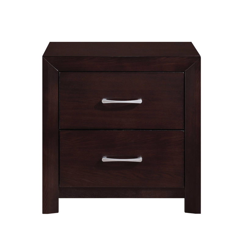 Edina Espresso Upholstered Panel Bedroom Set - DMV FurnitureBedroom Set