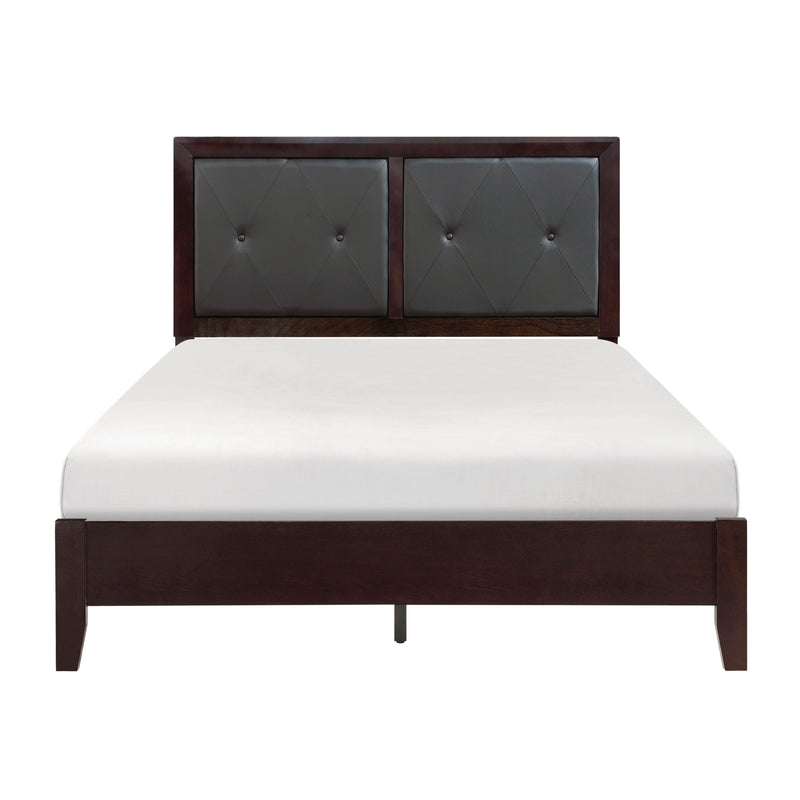 Edina Espresso Upholstered Panel Bedroom Set - DMV FurnitureBedroom Set