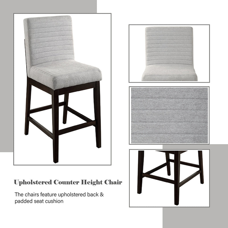Edwyn Counter Height Chair (Set-2) - DN03256