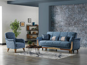 Efes Convertible Loveseat in Beige - 200-ELIF-EFE-E167-2