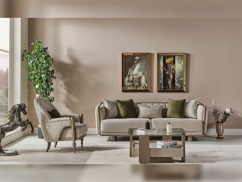 Efes Mum Chair in Beige - 200-MUM-EFE-B