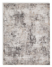 Elaning Black/Gray/Cream Large Rug - R406701