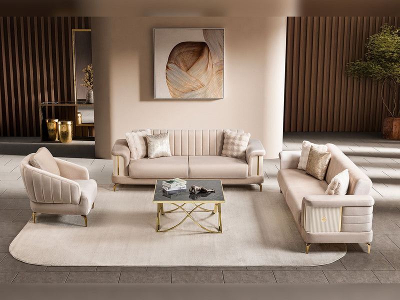 Elano Convertible Sofa in Cream - 200-ST-ELA-TURKO276-3