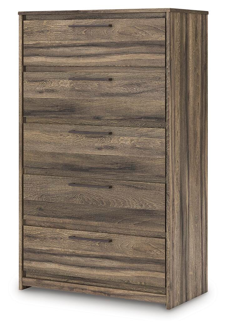 Elbrim Brown Chest of Drawers - PCB2005-46