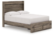 Elbrim Brown Full Panel Storage Bed - PCB2005B10