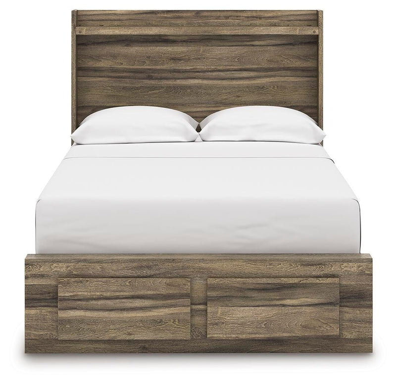 Elbrim Brown Full Panel Storage Bed - PCB2005B10