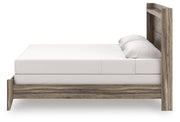 Elbrim Brown King Panel Bed, Dresser, Mirror and Nightstand - PCB2005B26