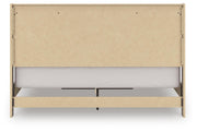 Elbrim Brown King Panel Storage Bed, Dresser and Nightstand - PCB2005B24