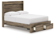 Elbrim Full Panel Storage Bed, Dresser and Mirror - PCB2005B11