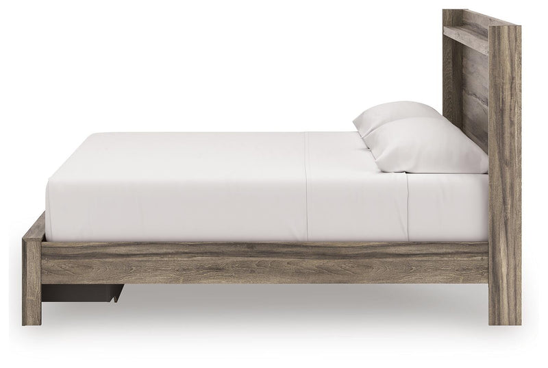 Elbrim King Panel Storage Bed, Chest and Nightstand - PCB2005B28