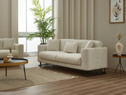 Elegance 3-pieces (Sofa & Loveseat & Chair) Livingroom in Beige - 200-SIM-ELE-GIRNE03-321