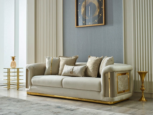 Elegance 93" Wide Square Arm Sofa - Sofas