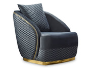 Elegance Chair Dark Grey in Dark Grey - 101-ELE-LV412-B