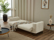 Elegance Convertible Loveseat in Beige - 200-SIM-ELE-GIRNE03-2