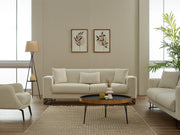 Elegance Convertible Sofa in White - 200-SIM-ELE-GIRNE01-3