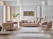 Elegance San Stationary Sofa in Dark Grey - 200-SAN-ELE-DG-3