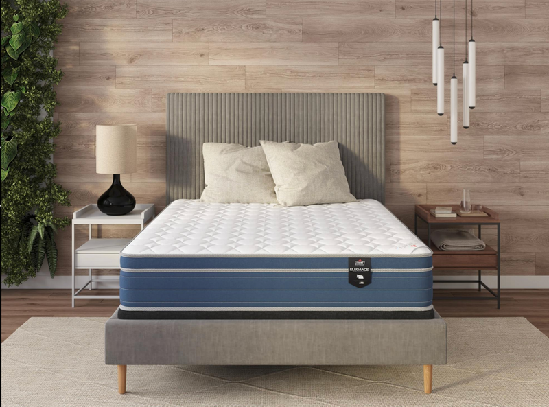 Elegance Series Twin Mattress - With Boxspring - 47547458814169