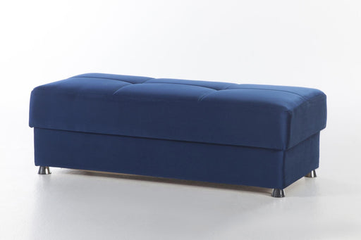 Elegant Ottoman (Roma Navy) 1 Piece - DMV FurnitureOttoman