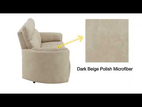 Elison Motion Glider Recliner w/Swivel - LV05402