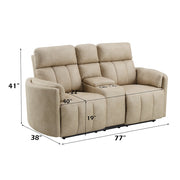 Elison Motion Loveseat w/Console - LV05401