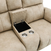 Elison Power Motion Loveseat w/Console & Storage - LV07411