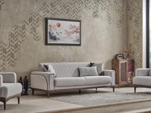 Elit Convertible Sofa in Cream - 200-SER-ELI-SOFT01-3