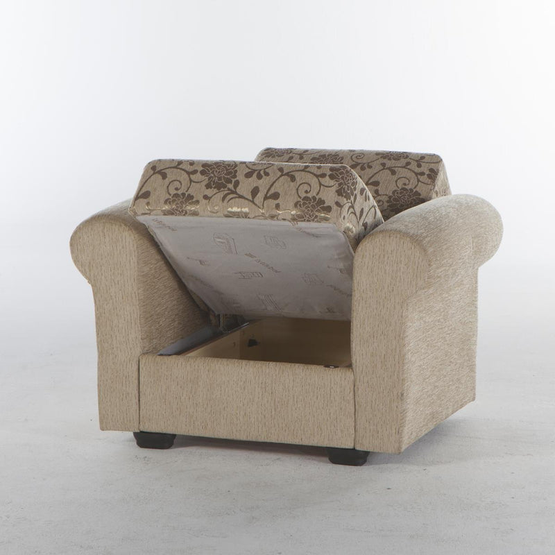 Elita S 3 Seat Sleeper (Yasemin Beige) 1 Piece - DMV FurnitureSleeper Sofa