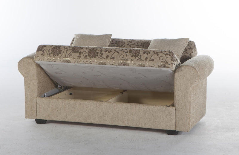 Elita S 3 Seat Sleeper (Yasemin Beige) 1 Piece - DMV FurnitureSleeper Sofa