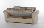 Elita S Love Seat (Yasemin Beige) 2 Pieces - DMV FurnitureLoveseat