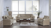 Elita S Sleeper (Yasemin Beige) Living Room Set - DMV FurnitureLiving Room Set