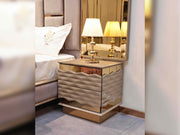 Elite Bedroom (Bed Frame With Headboard & Dresser & Mirror & 2 Nightstand) - King - 120-ELI-KB-SET