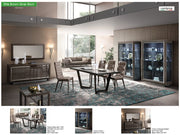 Elite Dining Table Brown Silver Birch - DMV FurnitureDining Table