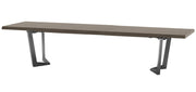 Elite Dining Table Brown Silver Birch - DMV FurnitureDining Table