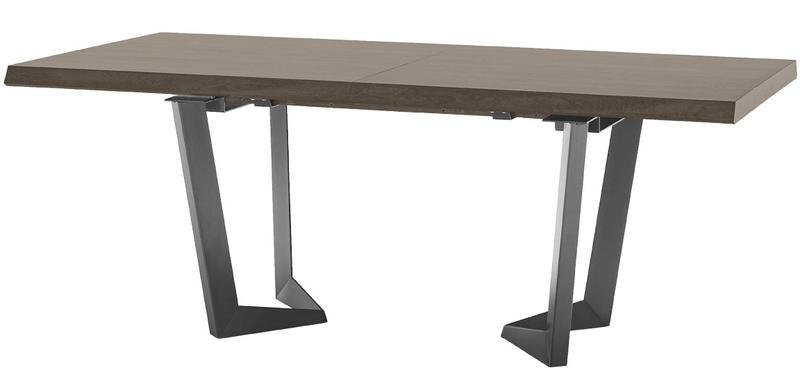 Elite Dining Table Brown  Silver Birch - i27721 - DMV Furniture