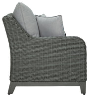 Elite Park Outdoor Loveseat with Cushion - P518-835 - DMV Furniture