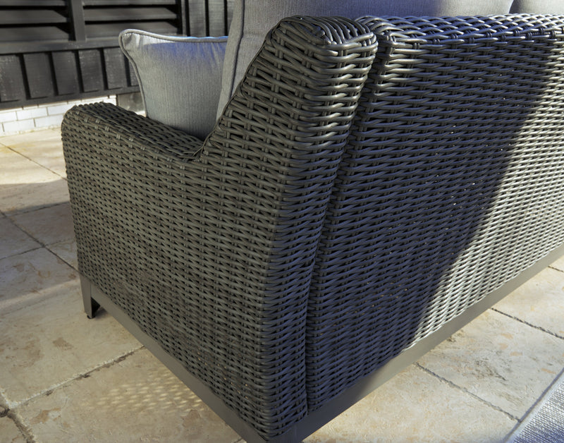 Elite Park Outdoor Loveseat with Cushion - P518-835 - DMV Furniture