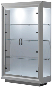 Elite White 2Door China - i38098 - DMV Furniture