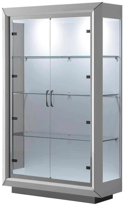 Elite White 2Door China - i38098 - DMV Furniture
