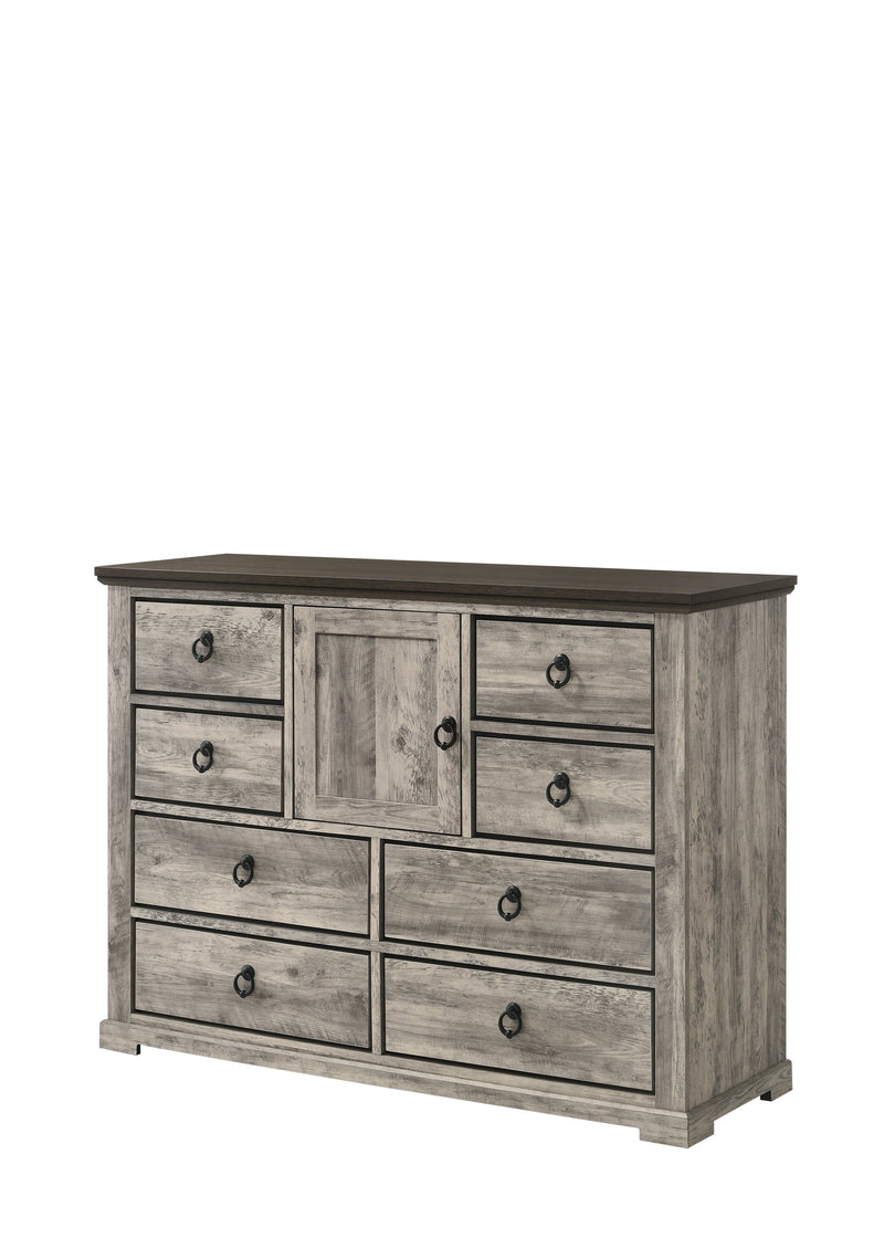 Ella - Mae Beige/Brown Poster Bedroom Set - DMV FurnitureBedroom Set
