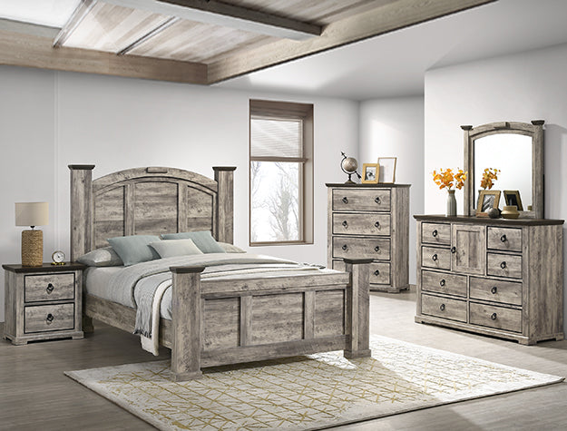 Ella-Mae Queen Headboard/Footboard - B6840-Q-HBFB