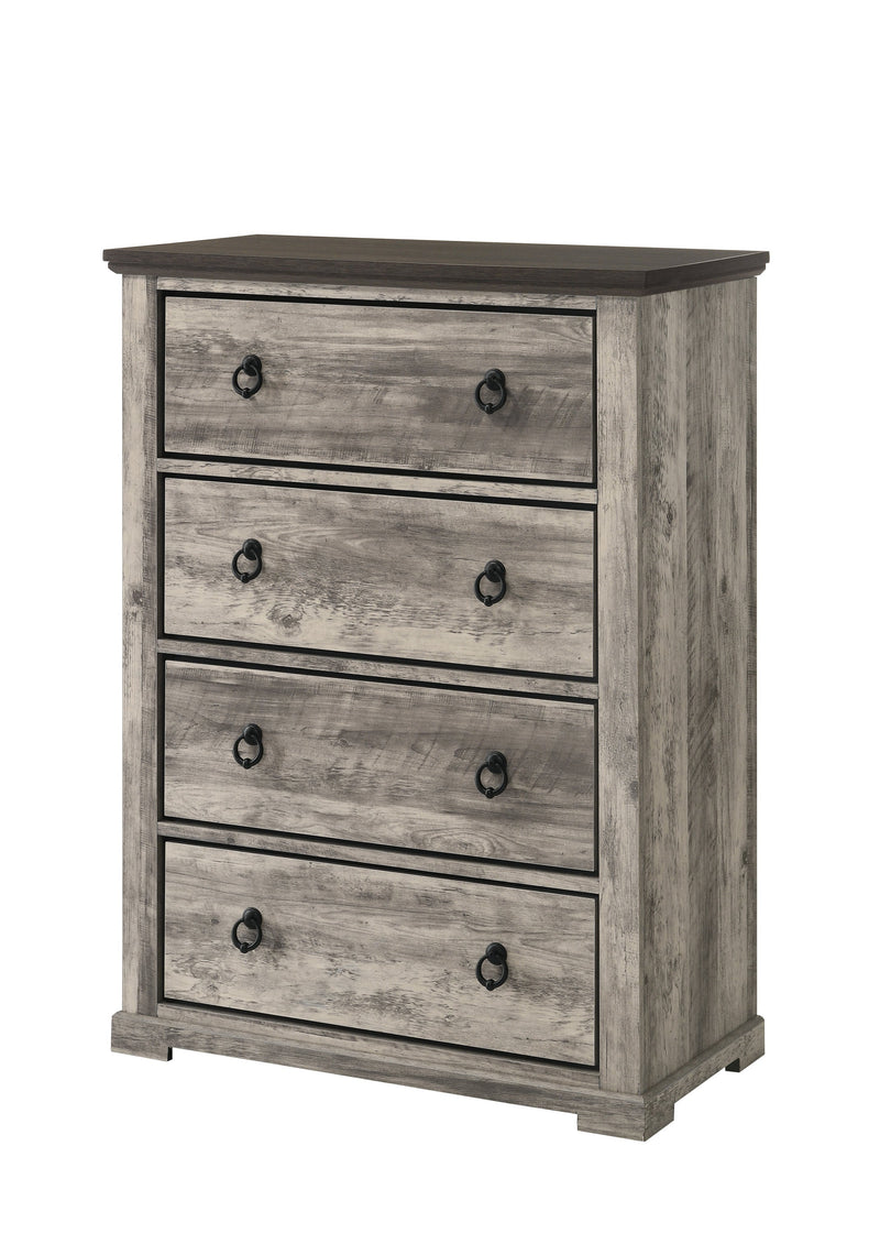 Ella - Mae Rustic Brown Poster Bedroom Set - DMV FurnitureBedroom Set