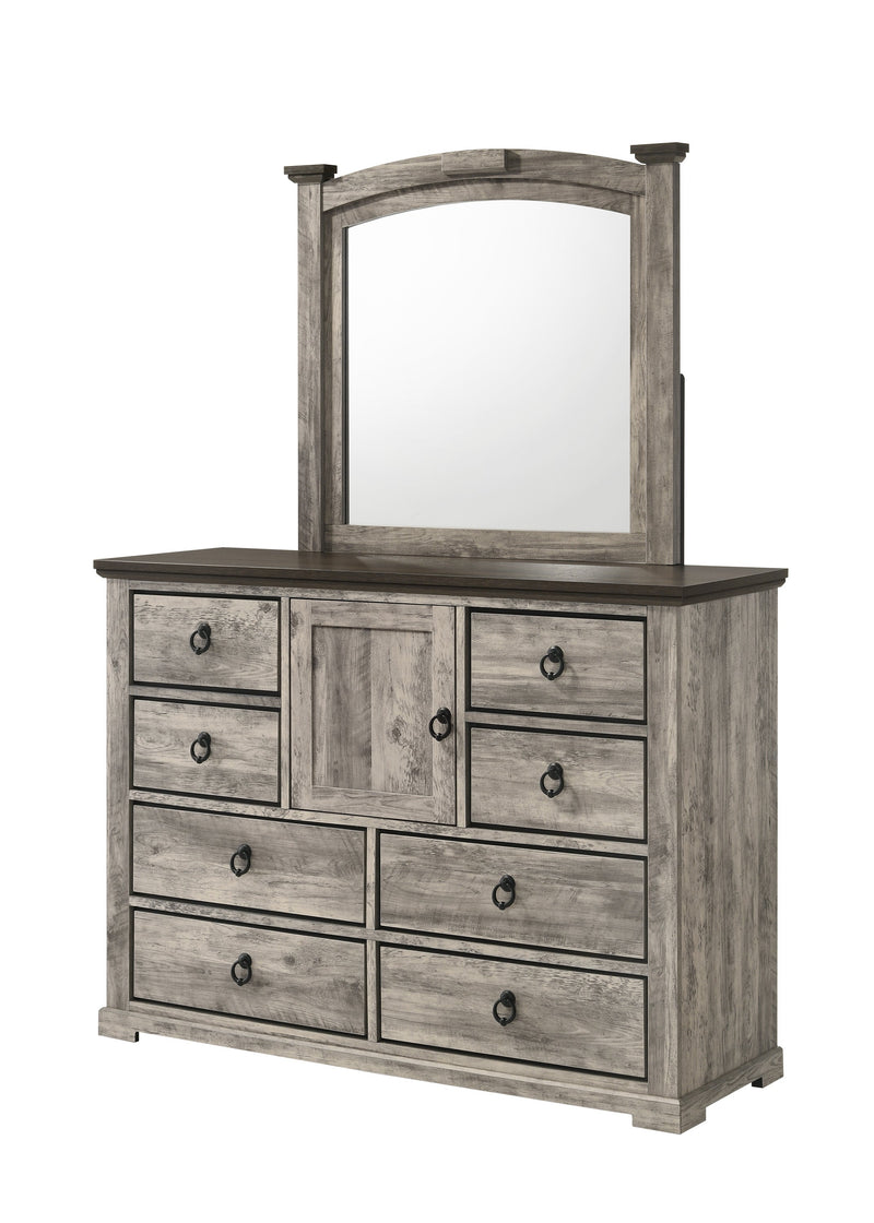 Ella - Mae Rustic Brown Poster Bedroom Set - DMV FurnitureBedroom Set