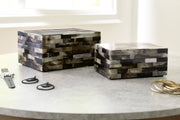 Ellford Black/Brown/Cream Box (Set of 2) - A2000596