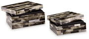 Ellford Black/Brown/Cream Box (Set of 2) - A2000596