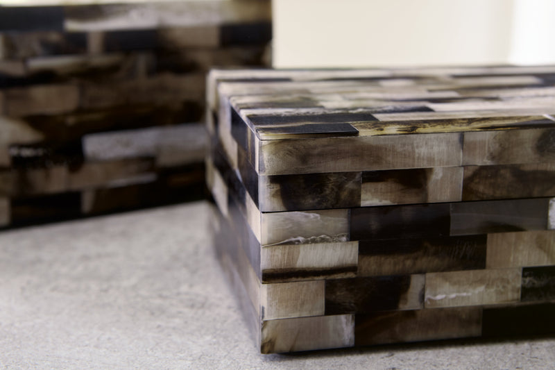 Ellford Black/Brown/Cream Box (Set of 2) - A2000596