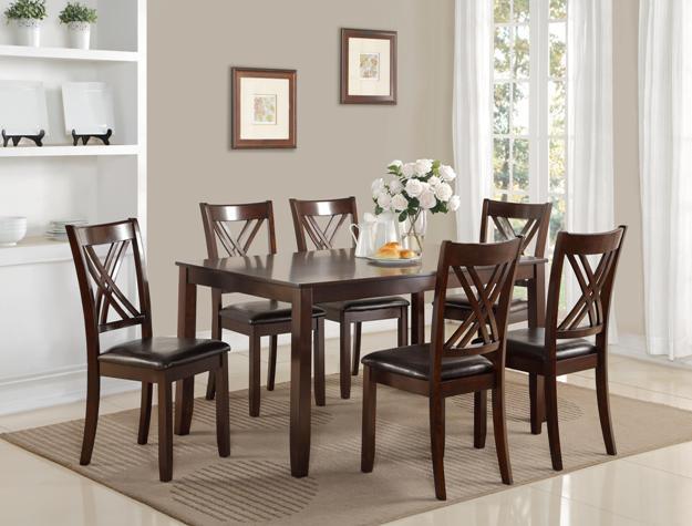 Eloise Brown 7 - Piece Dining Set - DMV FurnitureDining Room Set