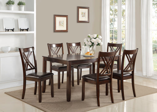 Eloise Brown 7 - Piece Dining Set - DMV FurnitureDining Room Set