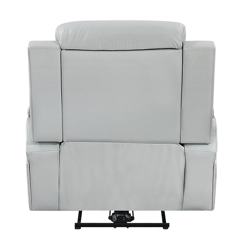 Elonzo Power Motion Recliner w w/LED, Power Headrest & Speaker - LV05902