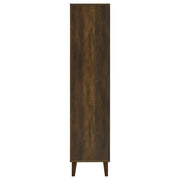 Elouise 4-door Engineered Wood Tall Accent Cabinet Dark Pine - 950335