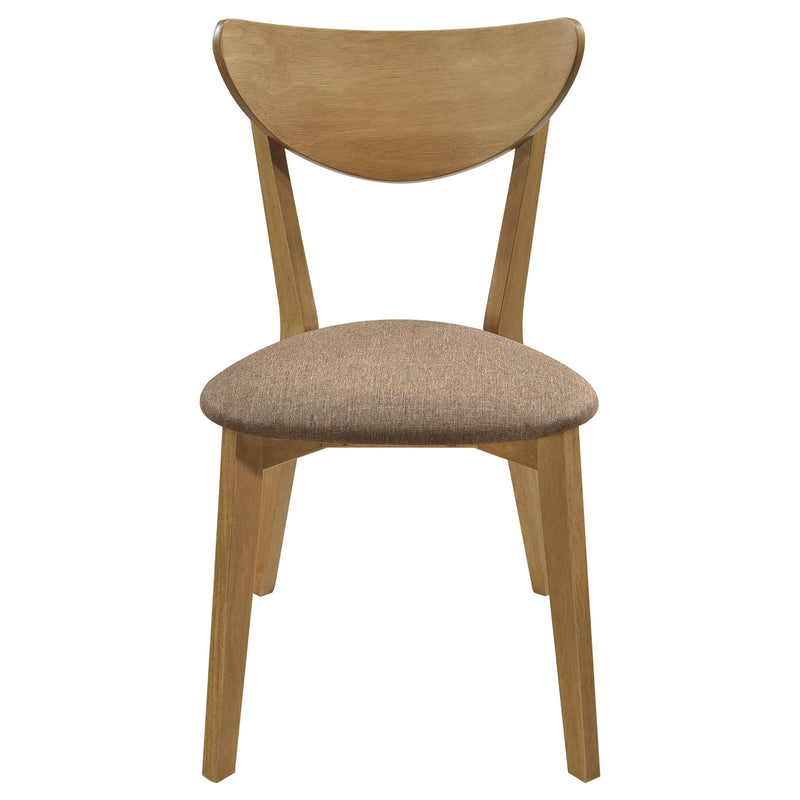 Elowen Wood Dining Side Chair Light Walnut (Set of 2) - 108442